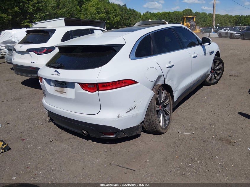 Vin: sadck2bv9ha068254, lot: 45734197, jaguar f-pace 35t prestige 20174