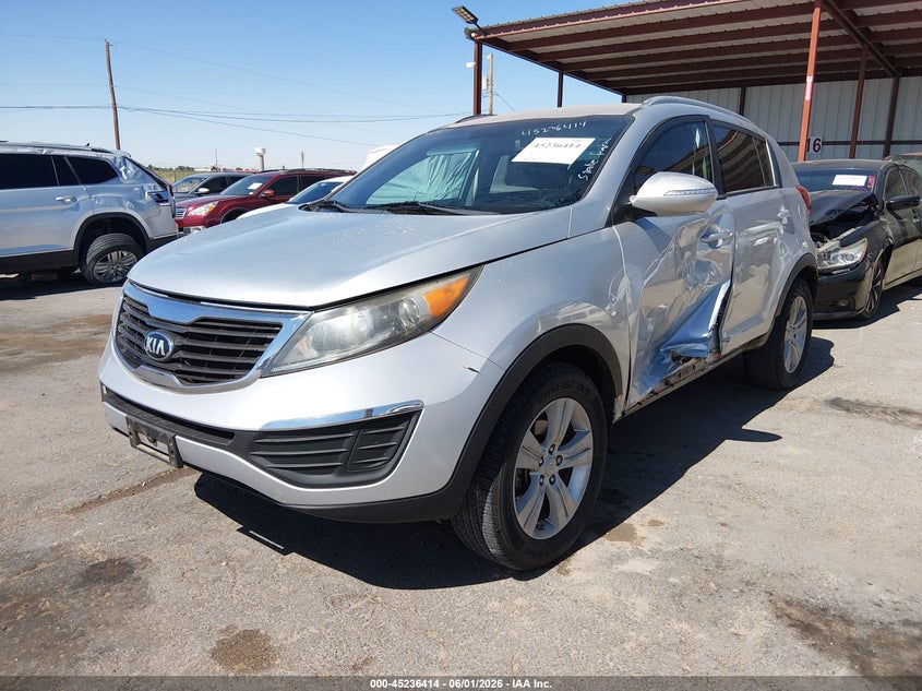 Vin: kndpb3a26d7372109, lot: 45734206, kia sportage lx 20132