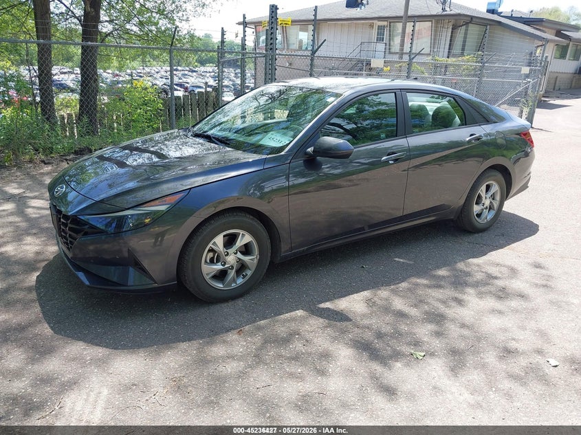 2021 Hyundai Elantra Se 5NPLL4AG4MH042395 photo 1
