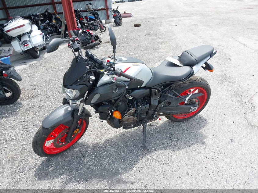 2019 Yamaha Mt07 VIN: JYARM27E8KA003634 Lot: 45236437