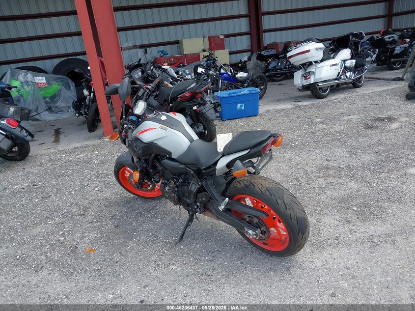 VIN: JYARM27E8KA003634 2019 YAMAHA MT07