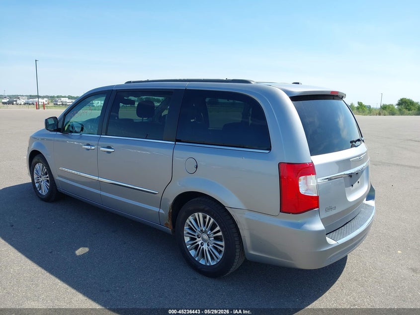 Vin: 2c4rc1cg7dr589914, lot: 45734234, chrysler town & country touring-l 20133