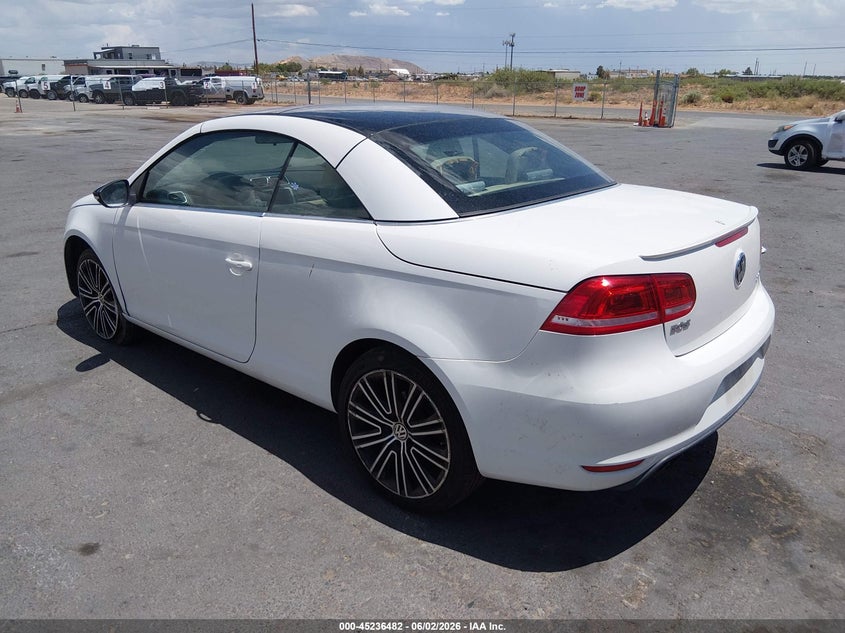 Vin: wvwbw8ah9ev001474, lot: 45734273, volkswagen eos sport 20143