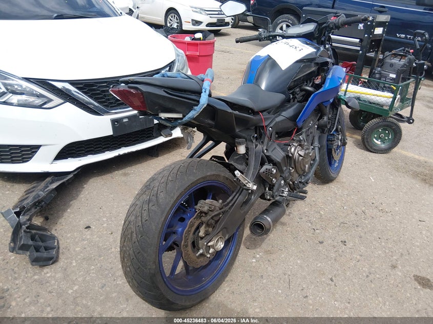 2020 YAMAHA MT07 auction photo 4
