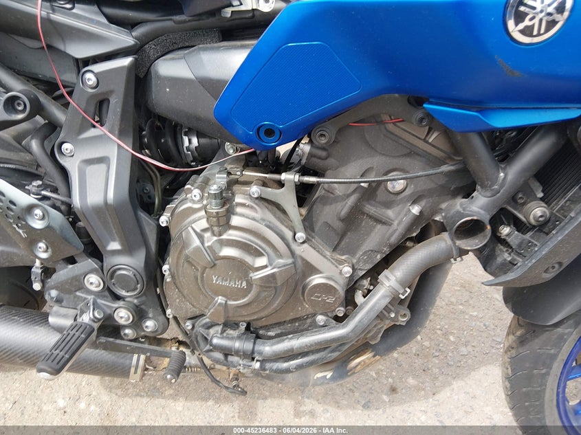 2020 YAMAHA MT07 auction photo 8