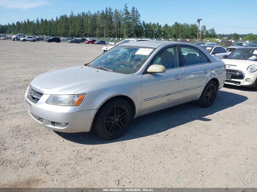5NPEU46F88H388140 2008 HYUNDAI SONATA LIMITED V6/SE V6 photo 1