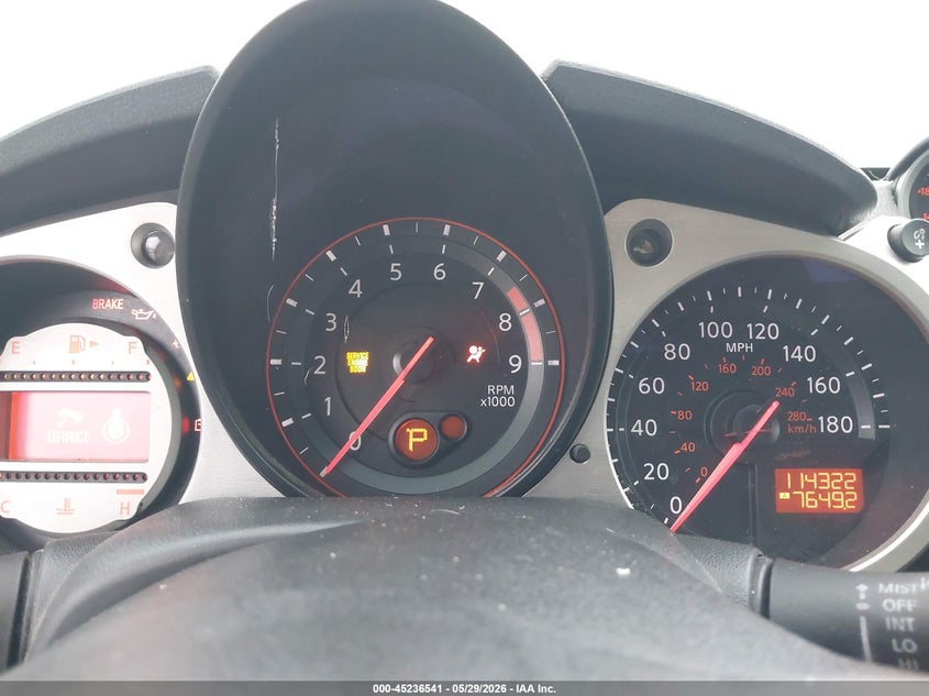 2010 Nissan 370Z Touring VIN: JN1AZ4FH0AM301993 Lot: 45236541
