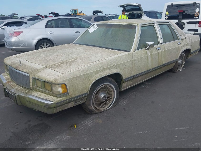 2MEBM75F8KX701505 1989 Mercury Grand Marquis Ls photo 1