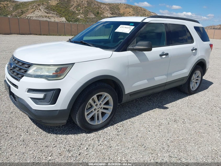 2016 Ford Explorer 1FM5K8B87GGC37504 photo 1