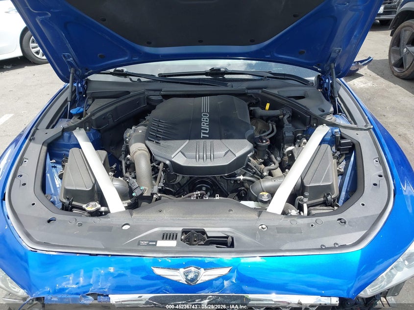 2020 Genesis G70 3.3T Rwd VIN: KMTG74LE1LU046346 Lot: 45236743