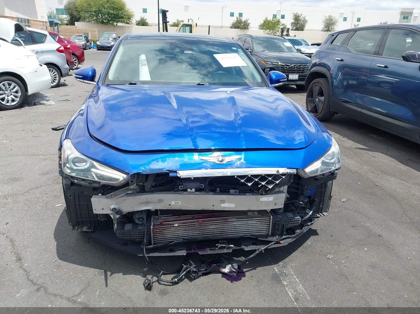 2020 Genesis G70 3.3T Rwd VIN: KMTG74LE1LU046346 Lot: 45236743