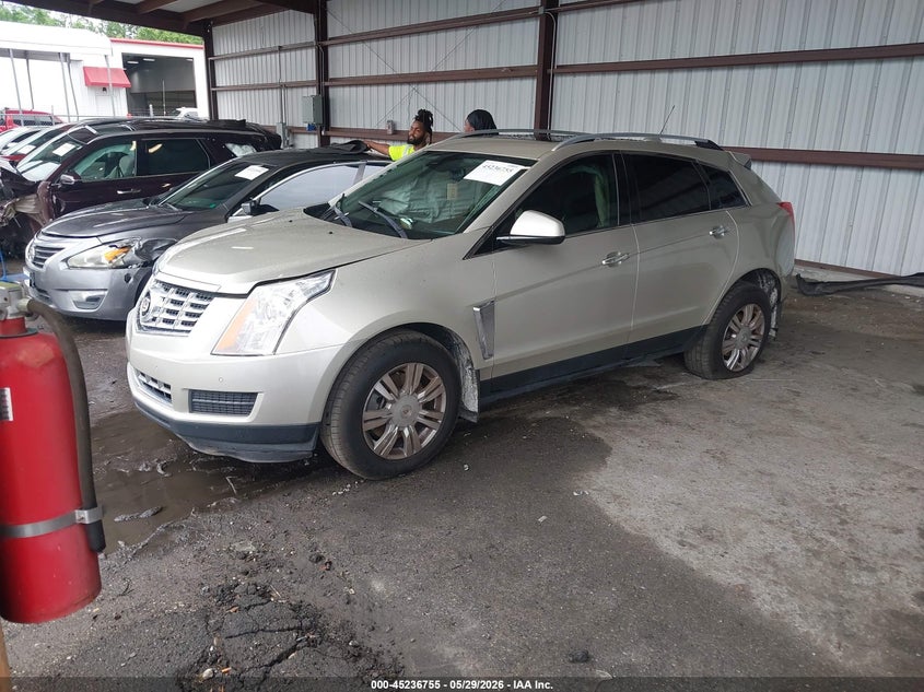 Vin: 3gyfnbe38fs613926, lot: 45734546, cadillac srx luxury collection 20152