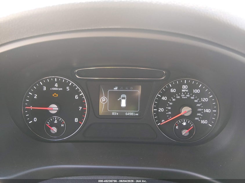 2017 Kia Sorento 3.3L Lx VIN: 5XYPGDA50HG291617 Lot: 45236756