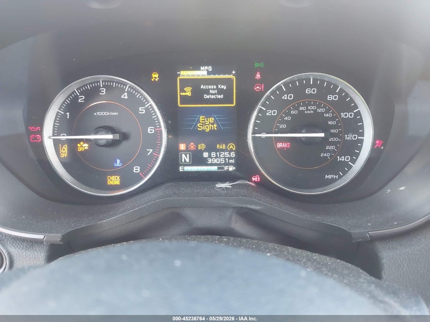2023 SUBARU XV SPORT UTILITY VEHICLE 2.5L H-4 DI, DOHC, VVT, 182HP