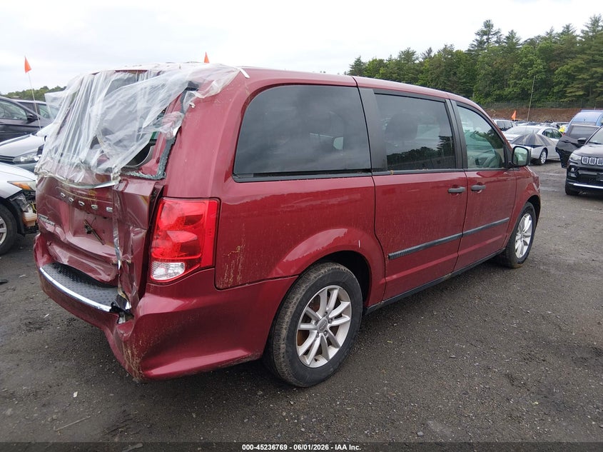 Vin: 2c4rdgbg0fr558346, lot: 45734560, dodge grand caravan american value pkg 20154