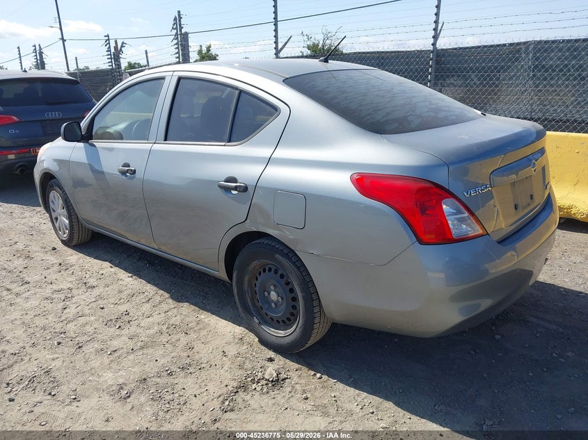 2012 Nissan Versa 1.6 1.6 S Grey Lot 111045236775 Vin 3N1CN7AP6CL941773