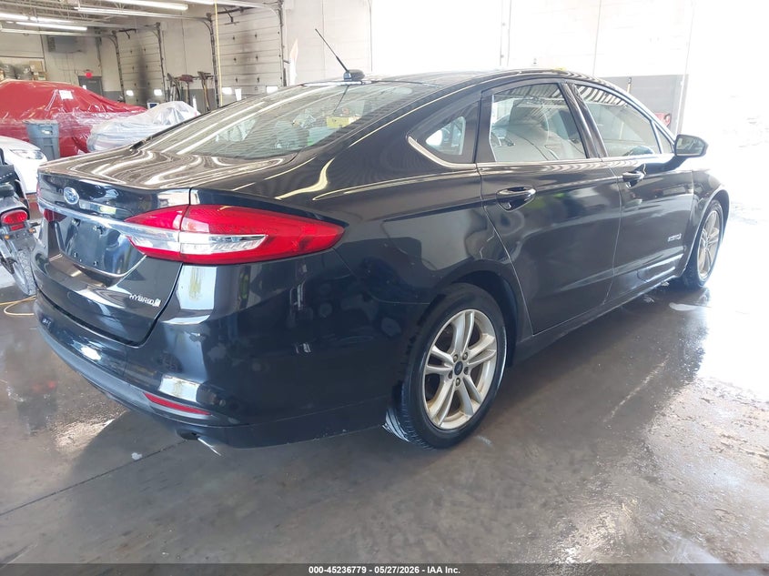 Vin: 3fa6p0uu3jr122796, lot: 45734570, ford fusion hybrid s 20184