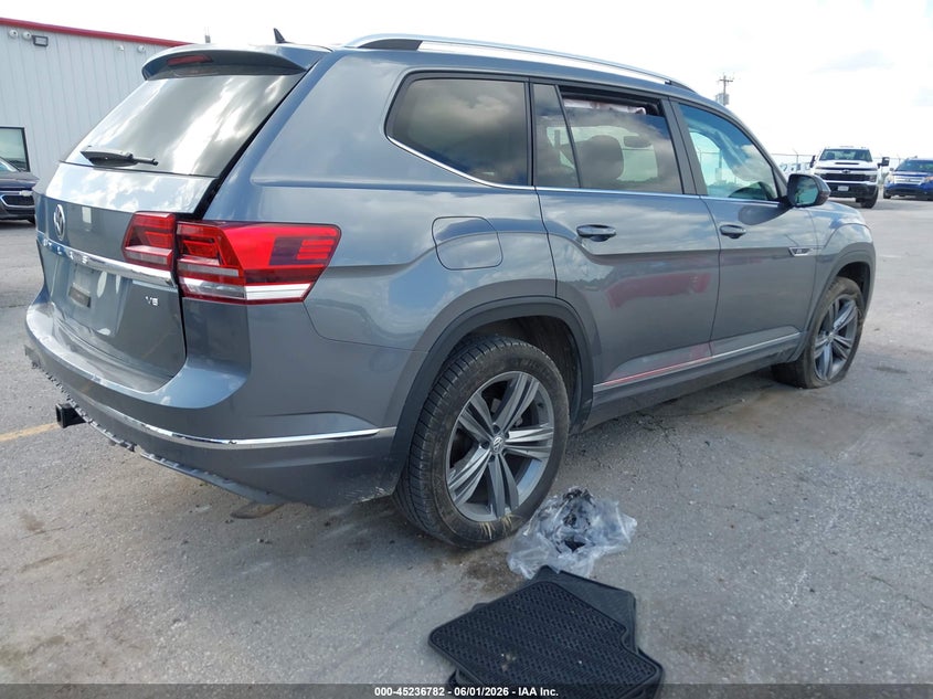 Vin: 1v2yr2ca8kc607529, lot: 45734573, volkswagen atlas 3.6l v6 se w/technology r-line 20194