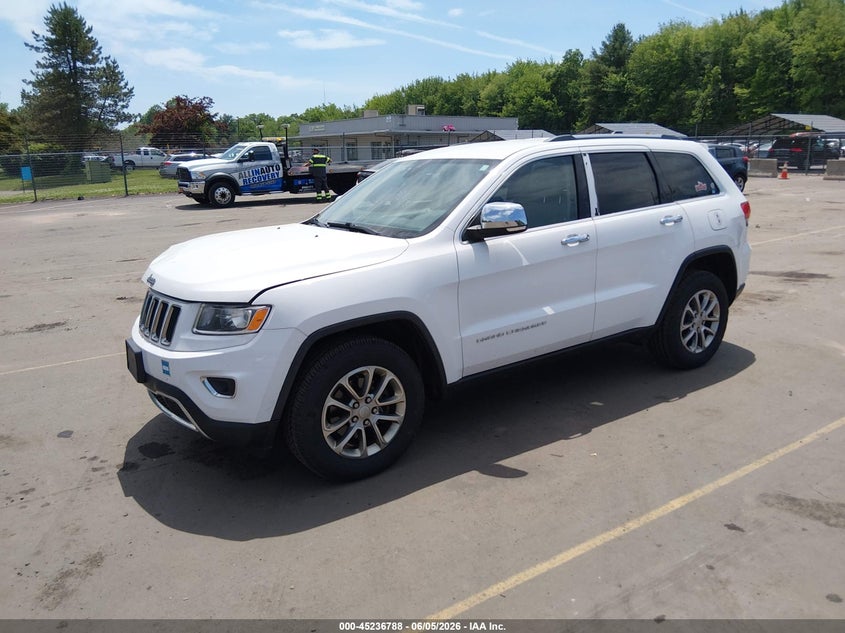 Vin: 1c4rjfbg4fc724881, lot: 45734579, jeep grand cherokee limited 20152
