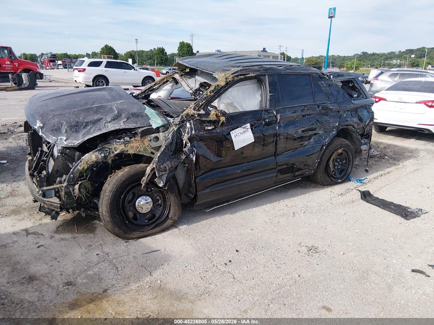 Vin: 1fm5k8ab8tga02374, lot: 45734596, ford explorer police interceptor 20262