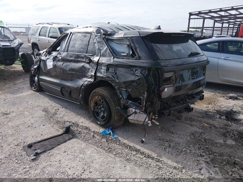 Vin: 1fm5k8ab8tga02374, lot: 45734596, ford explorer police interceptor 20263