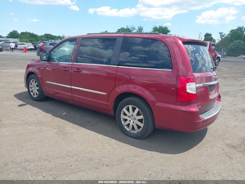 Vin: 2c4rc1bg8er433996, lot: 45734611, chrysler town & country touring 20143