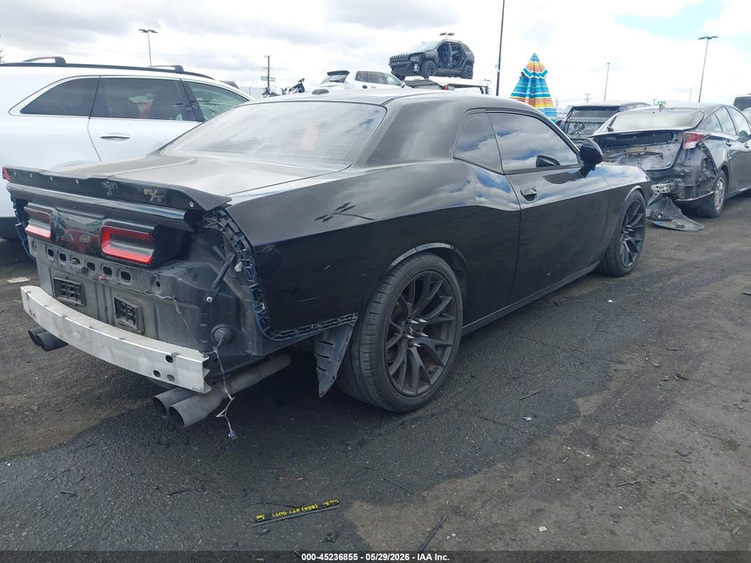 Vin: 2c3cdzat7fh782692, lot: 45734646, dodge challenger r/t 20154