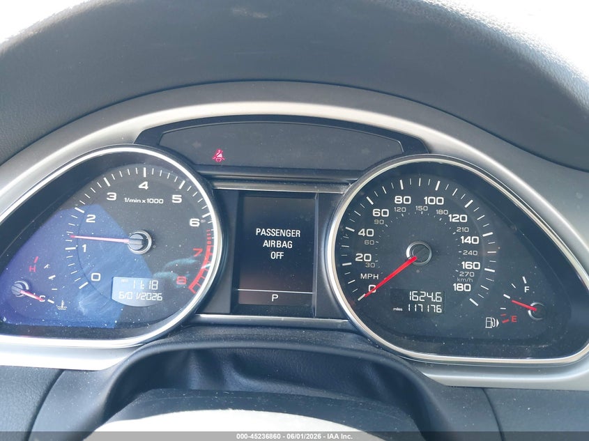 2013 Audi Q7 3.0T Premium VIN: WA1LGAFE2DD006988 Lot: 45236860