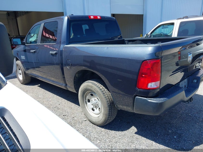 Vin: 1c6rr7kg0js293136, lot: 45734703, ram 1500 tradesman  4x4 5'7 box 20183