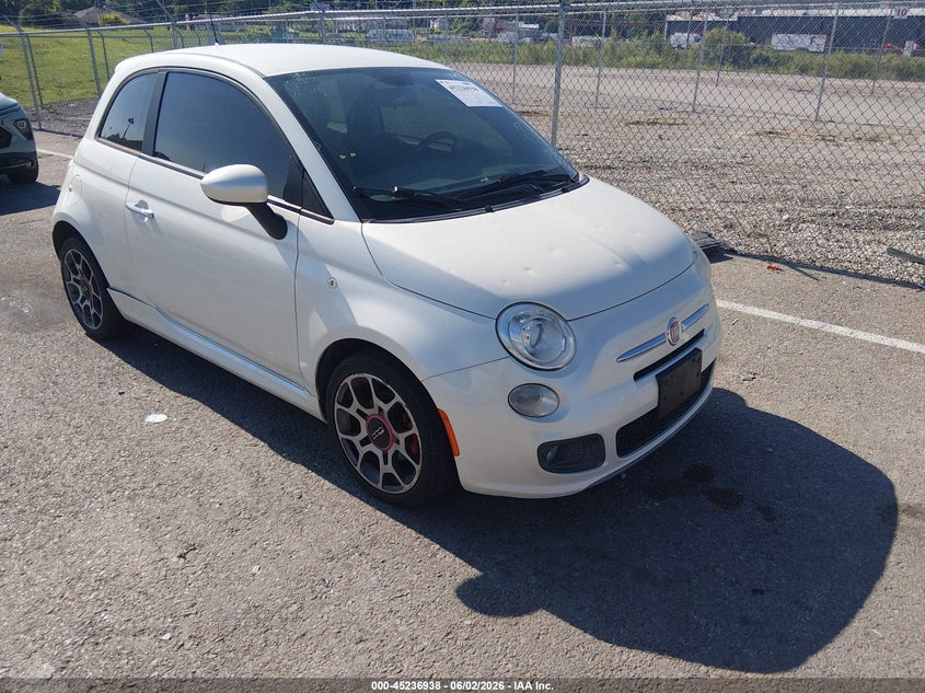 Vin: 3c3cffbrxct113444, lot: 45734729, fiat 500 sport 2012 img_1