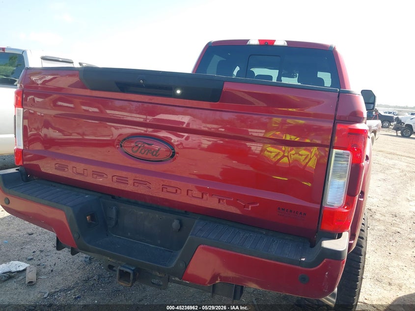 Vin: 1ft7w2bt9jeb27690, lot: 45734753, ford f-250 lariat 20184