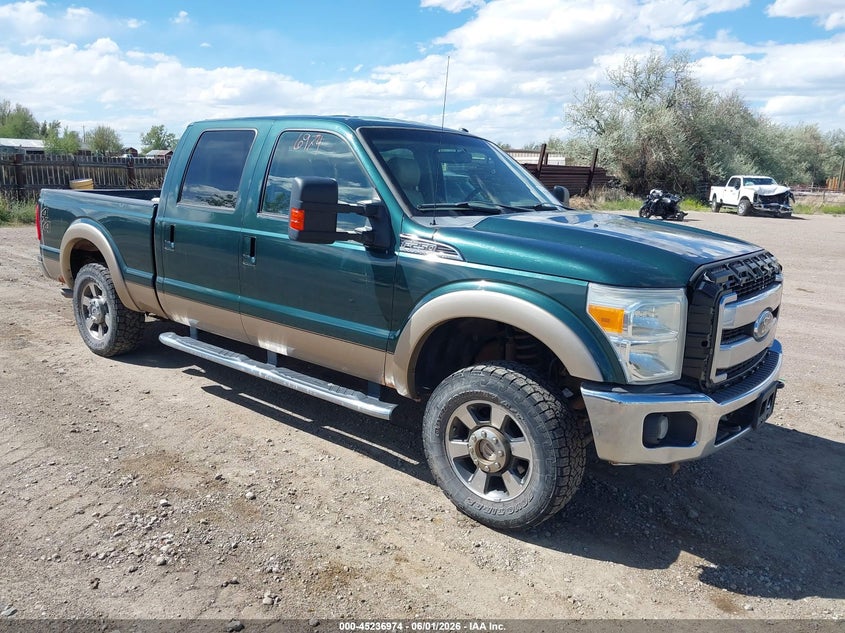Vin: 1ft7w2b63cea79875, lot: 45734765, ford f-250 lariat 2012 img_1