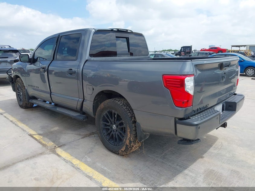 Vin: 1n6aa1e57kn533767, lot: 45734769, nissan titan sv 20193