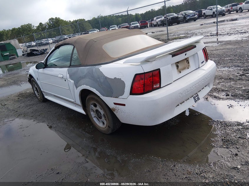 FORD MUSTANG 2000 VIN 1FAFP4442YF281047