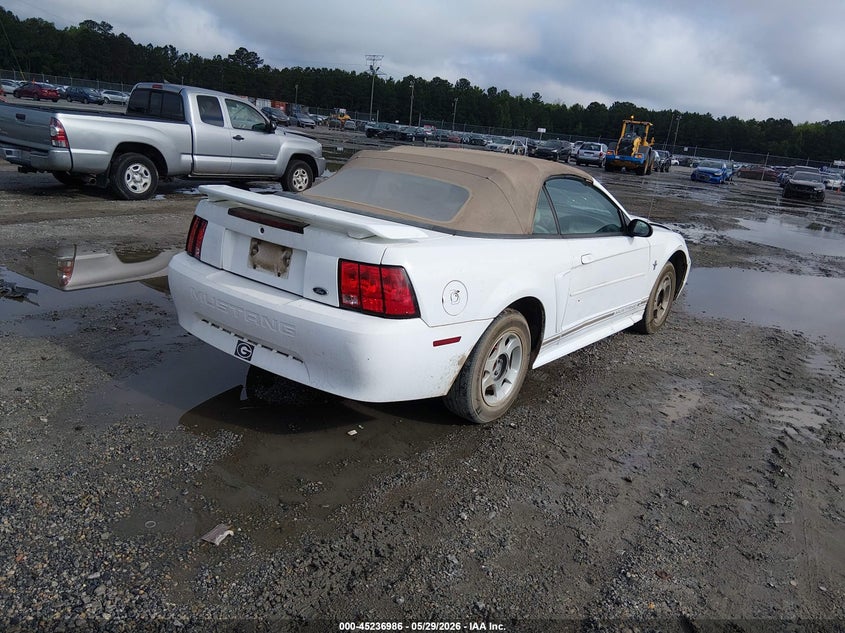 FORD MUSTANG 2000 VIN 1FAFP4442YF281047