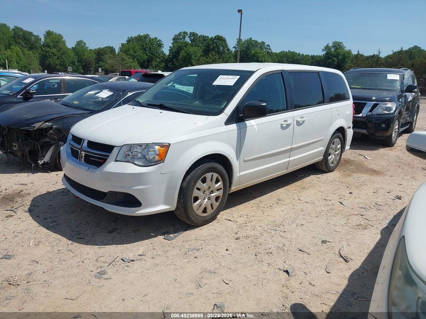 Vin: 2c4rdgbg1gr335332, lot: 45734790, dodge grand caravan se 20162