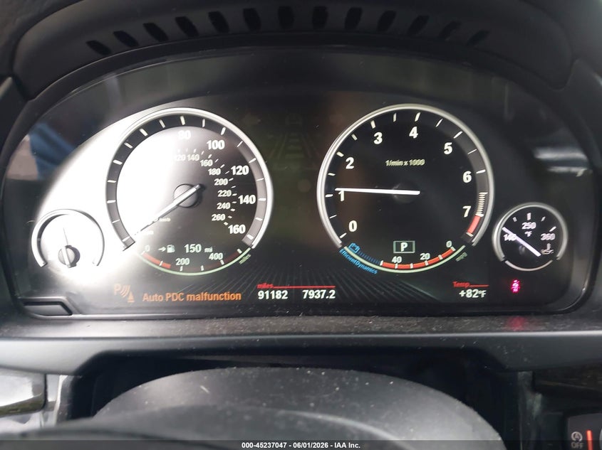 2018 BMW X5 auction photo 7