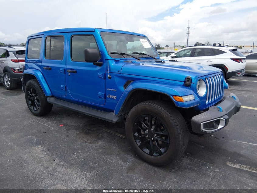 2022 Jeep Wrangler 4Xe Unlimited Sahara 4X4