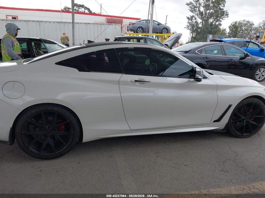 2018 Infiniti Q60 3.0T Luxe VIN: JN1EV7EK6JM340793 Lot: 45237064