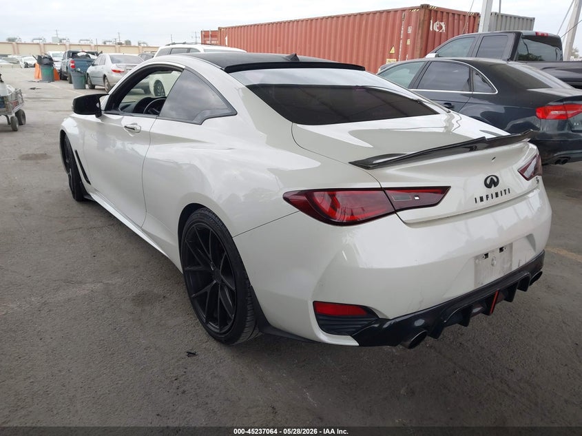 Vin: jn1ev7ek6jm340793, lot: 45734855, infiniti q60 3.0t luxe 20183