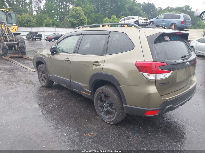 Vin: jf2skahc4rh420383, lot: 45734880, subaru forester wilderness 20243