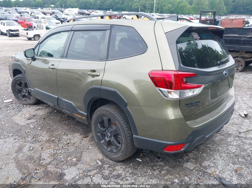 Vin: jf2skahc4rh420383, lot: 45734880, subaru forester wilderness 20243