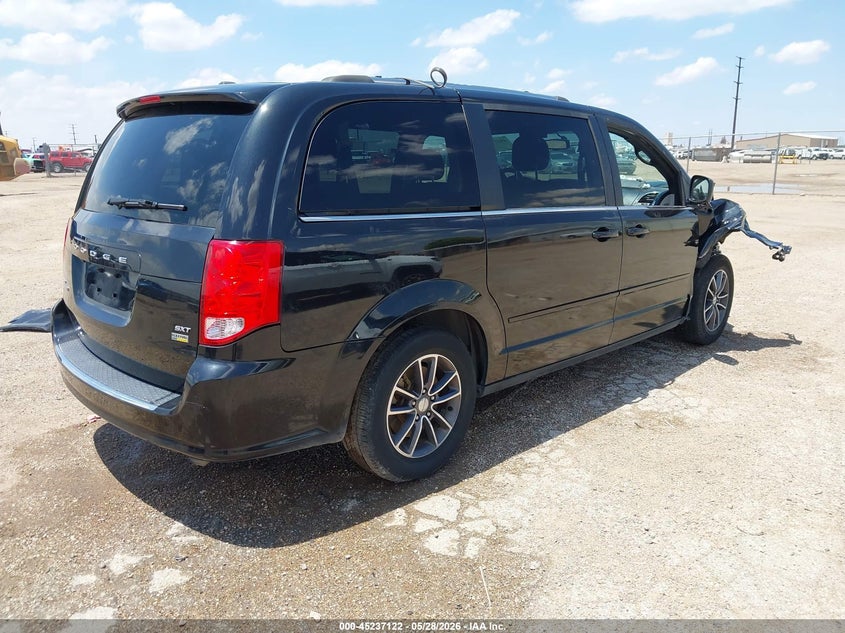 Vin: 2c4rdgcg8hr857374, lot: 45734913, dodge grand caravan sxt 20174