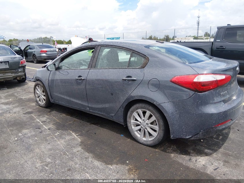 Vin: knafx4a62g5580183, lot: 45734977, kia forte lx 20163