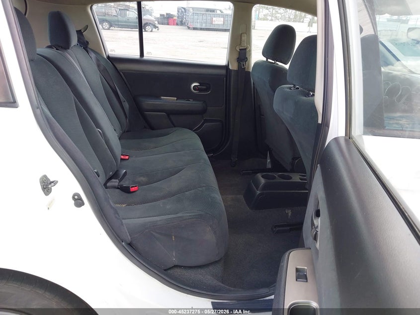 2012 Nissan Versa 1.8 1.8 S white Lot 111045237275 Vin 3N1BC1CP9CK241750