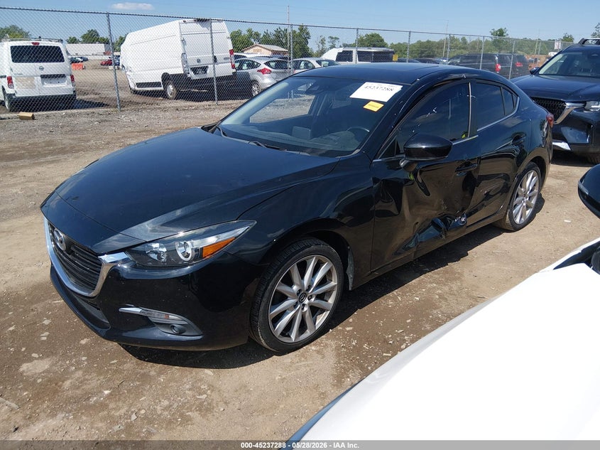 Vin: 3mzbn1w33hm138722, lot: 45735079, mazda mazda3 grand touring 20172