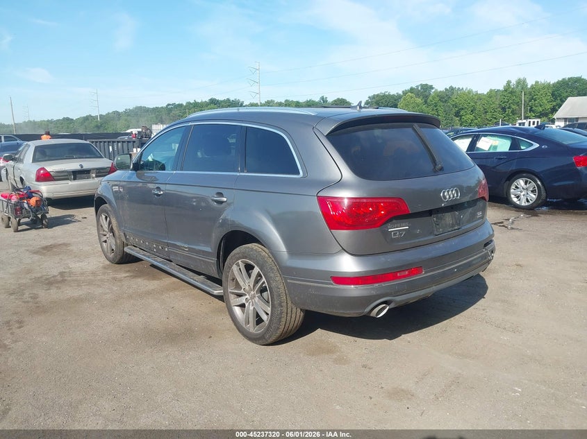 Vin: wa1lmafe6bd001346, lot: 45735111, audi q7 3.0 tdi premium 20113