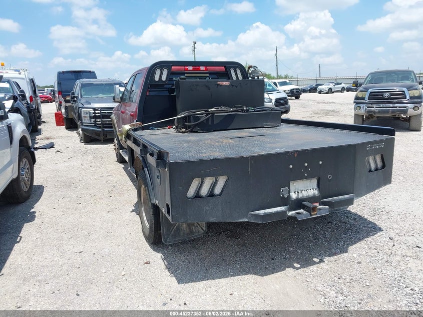 2012 Ram 3500 Ram Laramie Longhorn/Limited Edition red Lot 111045237353 Vin 3C63DRKLXCG314355