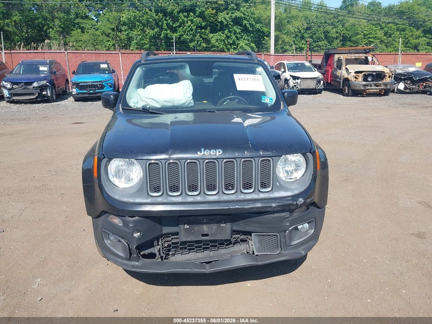 2015 Jeep Renegade Latitude VIN: ZACCJBBT0FPB71866 Lot: 45237355