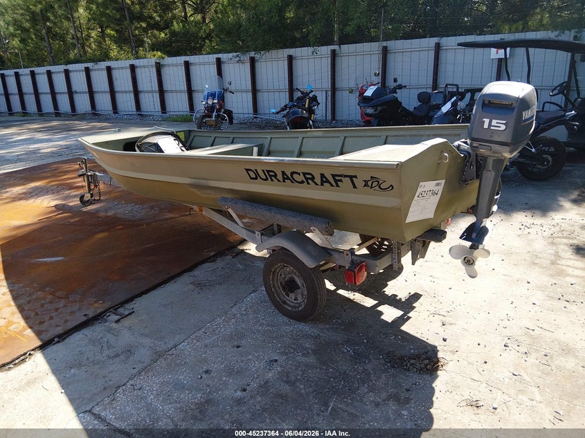 2007 OTHER DURACRAFT JON BOAT N/A N/A